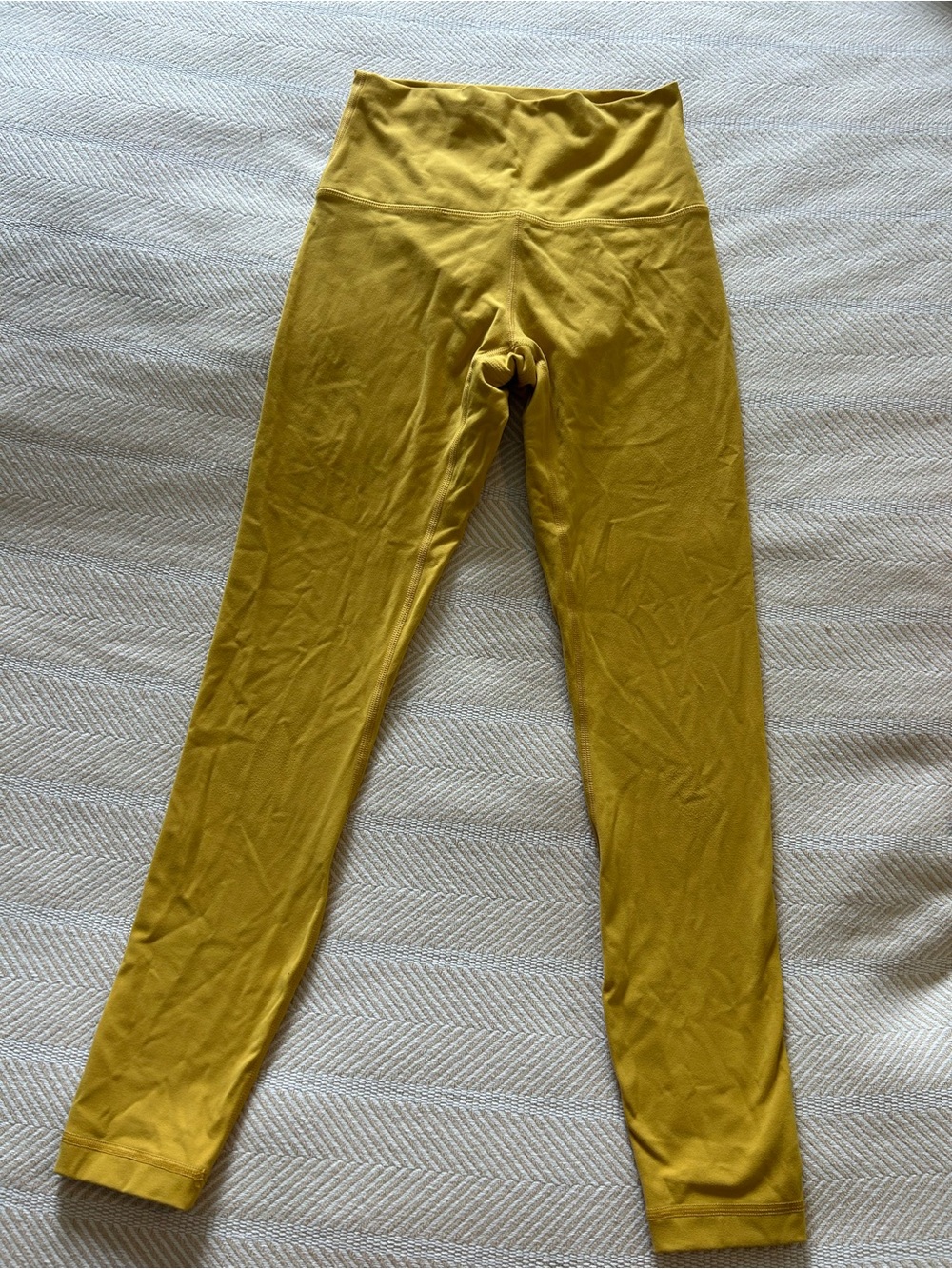 Halara High-Waist Mustard Yellow Women’s Leggings